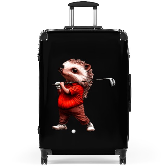 Hedgehog Golf Suitcases