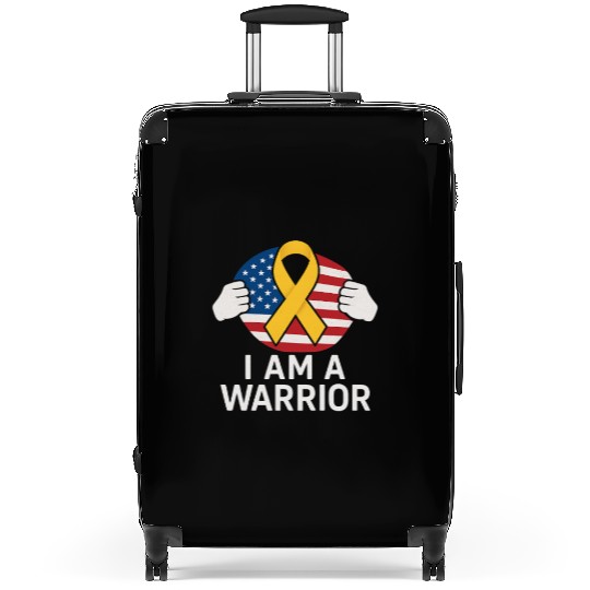 American Warrior of Strength & Awareness Suitcases
