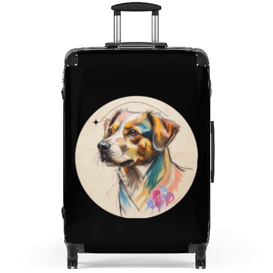 Dog Balloon Suitcases