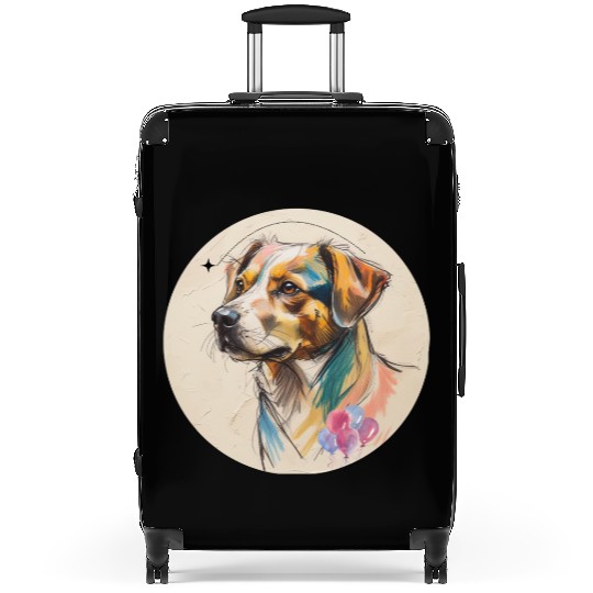 Dog Balloon Suitcases