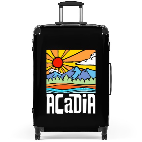 Acadia National Park Artistic Nature & Mountains Suitcases