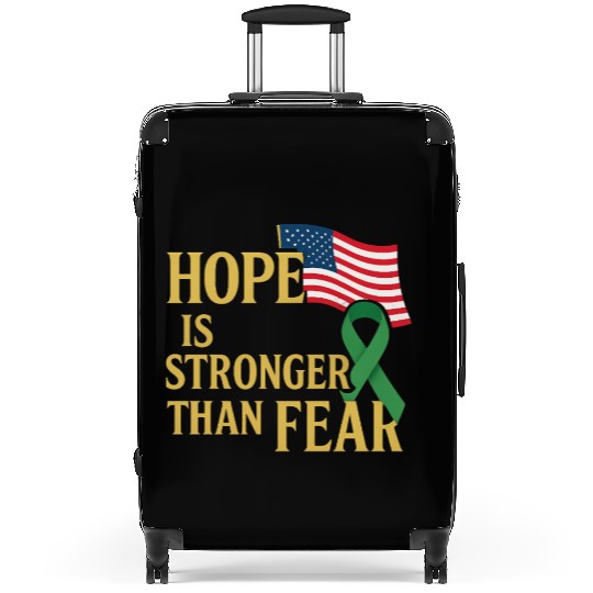 Childhood Cancer Awareness Suitcases