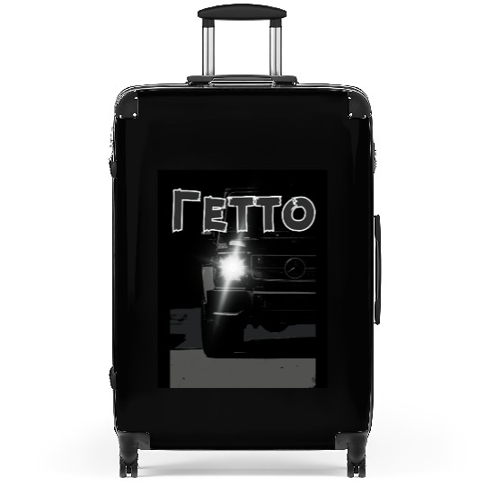 Гетто. Bold Car Suitcases Design