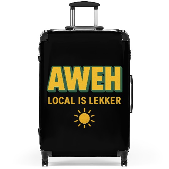 Aweh Local is Lekker Sun Design Suitcases