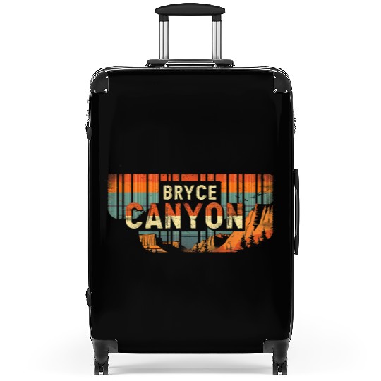 Bryce Canyon US National Park Vintage Suitcases