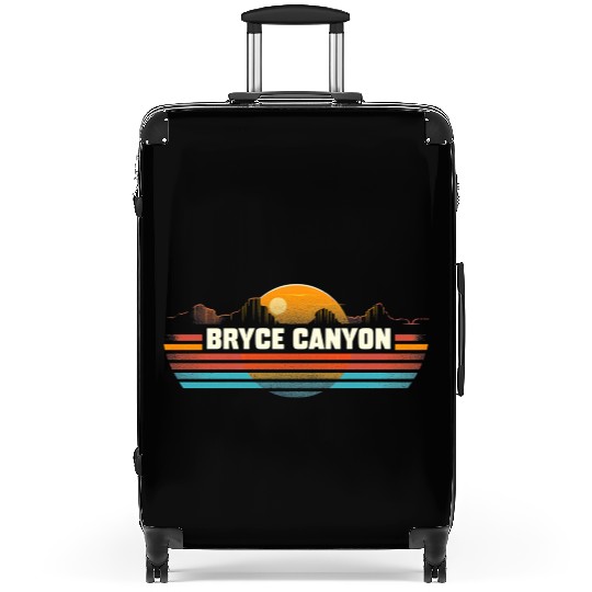 Bryce Canyon US National Park Vintage Suitcases