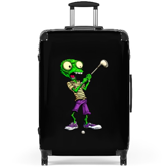 Golf Aliens Suitcases