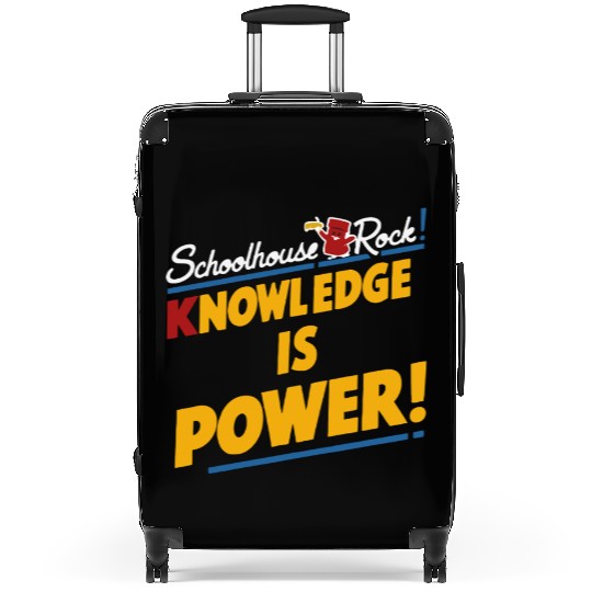 Schoolhouse Rock Knowledge is Power Back to School Suitcases