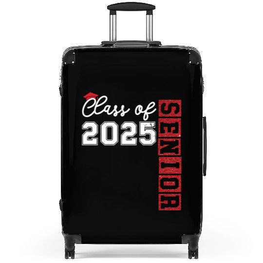 Class Of 2025 Senior Glitter Suitcases