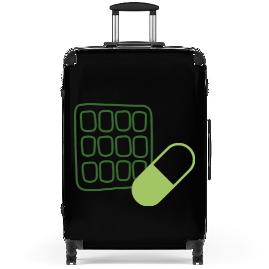 Waffle Pill Logo GnG Suitcases