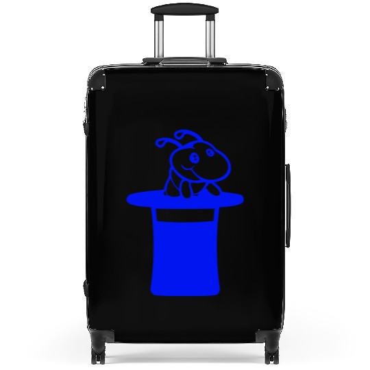 Caterpillar top hat magician wizard magic trick Suitcases