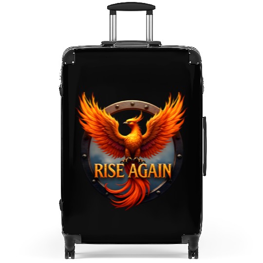 Phoenix Rising Empowerment Design Suitcases