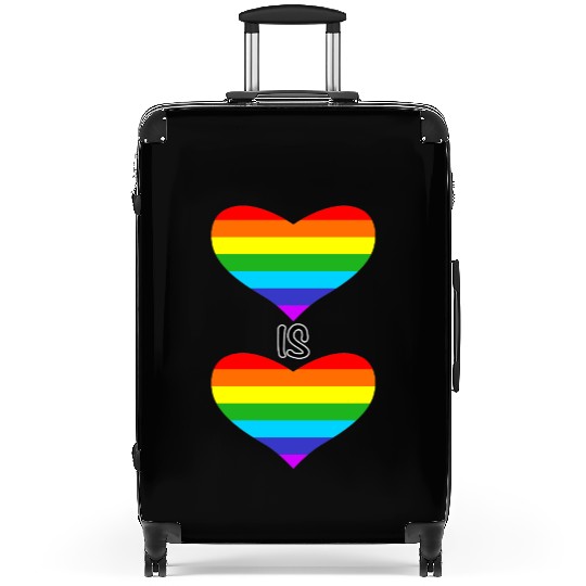 Love is Love Suitcases
