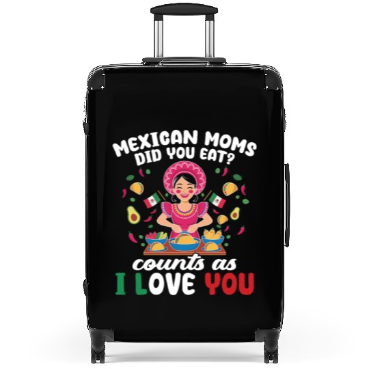 Mexican Moms Abuelita Grandma Food Gift Suitcases