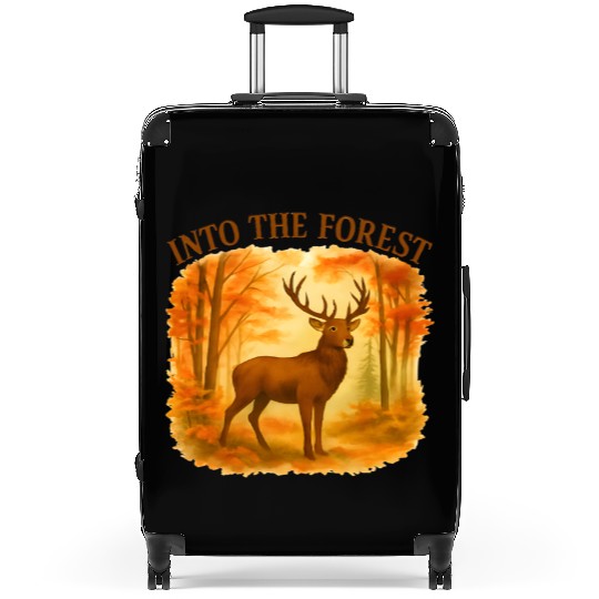Into the Forest – Autumn Deer Suitcases