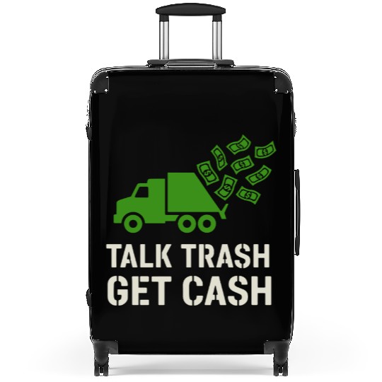 Garbage Truck Driver Trash Dad Hero Pickup Suitcases