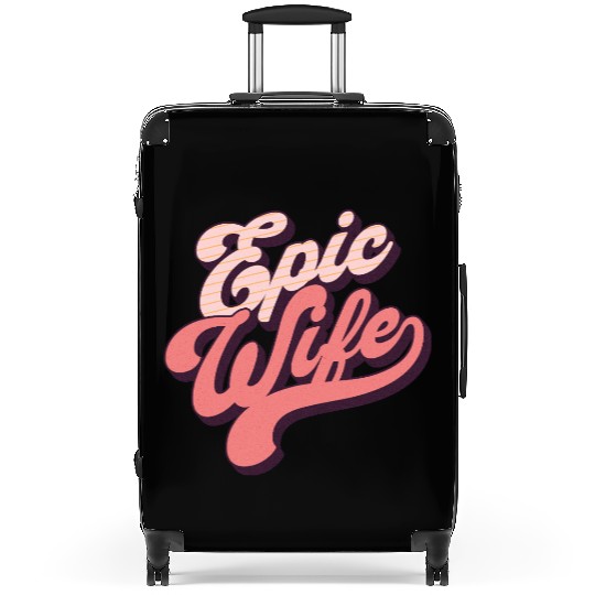 Retro Ethereal Vibe Epic Wife Suitcases