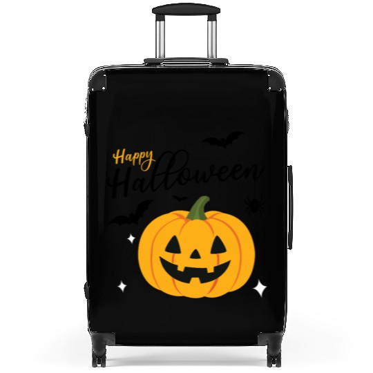 Pumpkin Jack O Lantern Halloween Design Suitcases