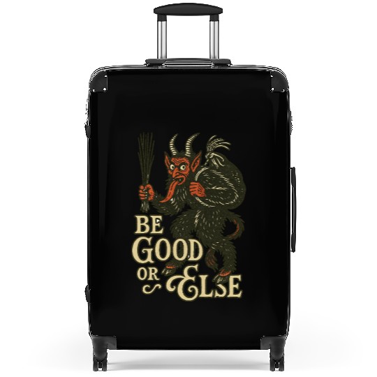 Krampus Suitcases