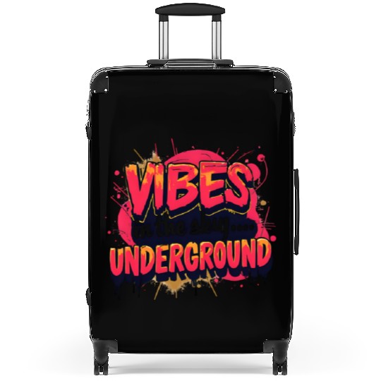 Vivid Underground Vibe Suitcases
