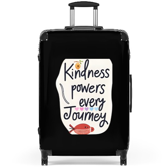 Kindness Powers Journey Design Suitcases