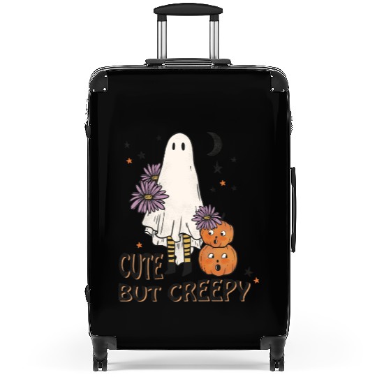 Cute but Creepy Ghost Suitcases
