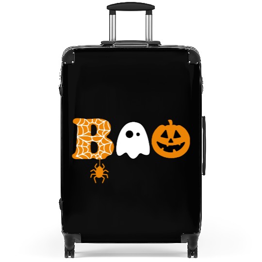 Halloween Boo Ghost Pumpkin Spooky Costume Party Suitcases