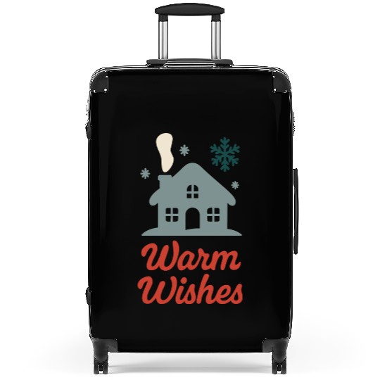 Warm Wishes │ Cozy Winter Holiday House Design	 Suitcases