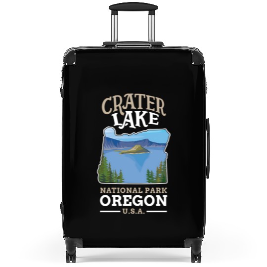 Crater Lake National Park US Oregon Suitcases