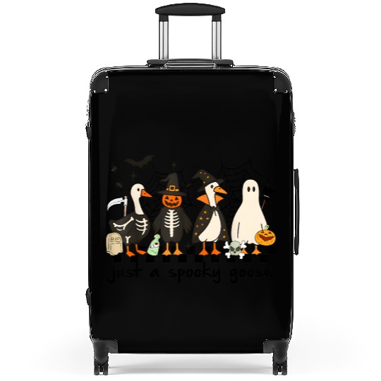 Just A Spooky Goose Halloween Costume Silly Goose Suitcases