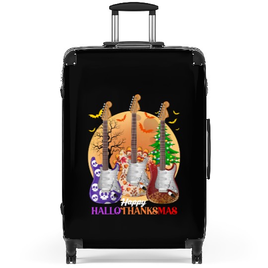 Happy HalloThanksMas Guitar  Suitcases