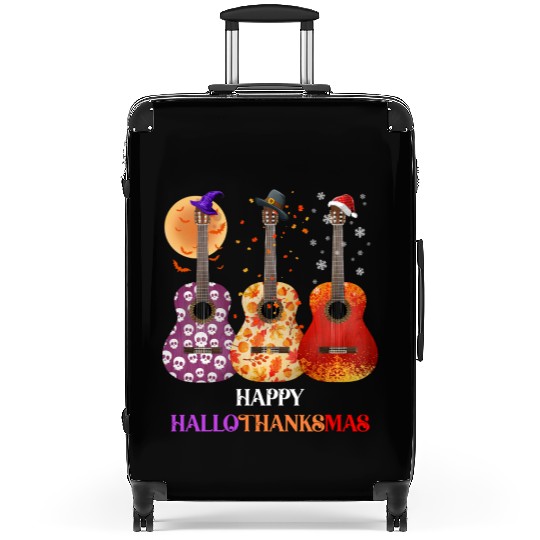 Happy HalloThanksMas Guitar  Suitcases