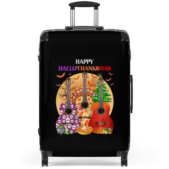 Happy HalloThanksMas Guitar  Suitcases