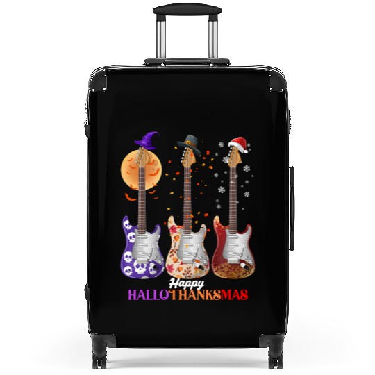Happy HalloThanksMas Guitar  Suitcases
