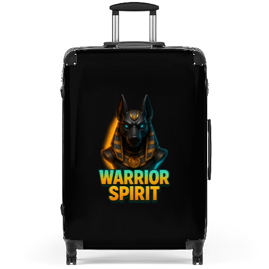 Egyptian Anubis Warrior Spirit Design Suitcases