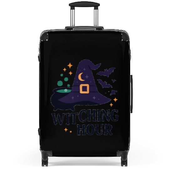 Witching Hour Night Scene Design Suitcases