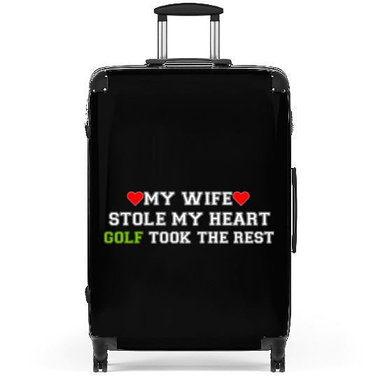 Golf Husband Funny Married Suitcases