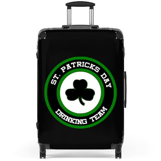 Sta Patrick's Day Drinking Team Suitcases