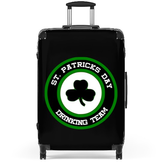 Sta Patrick's Day Drinking Team Suitcases