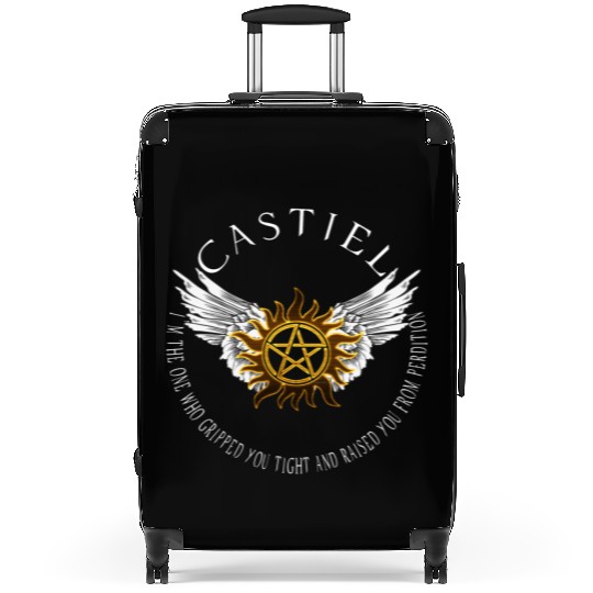 Castiel Protection Symbol Suitcases