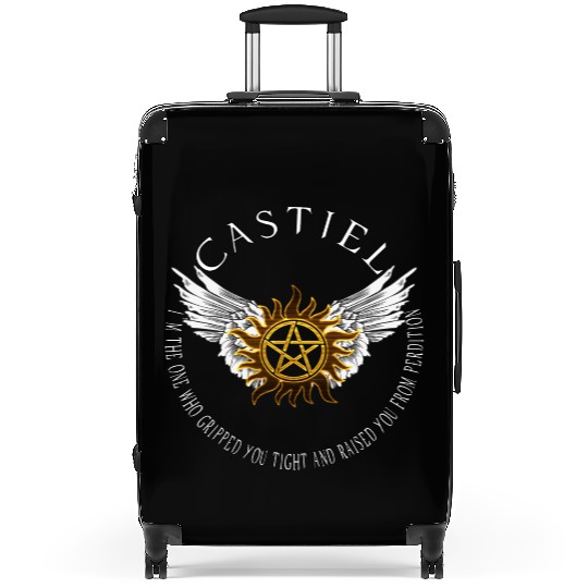 Castiel Protection Symbol Suitcases