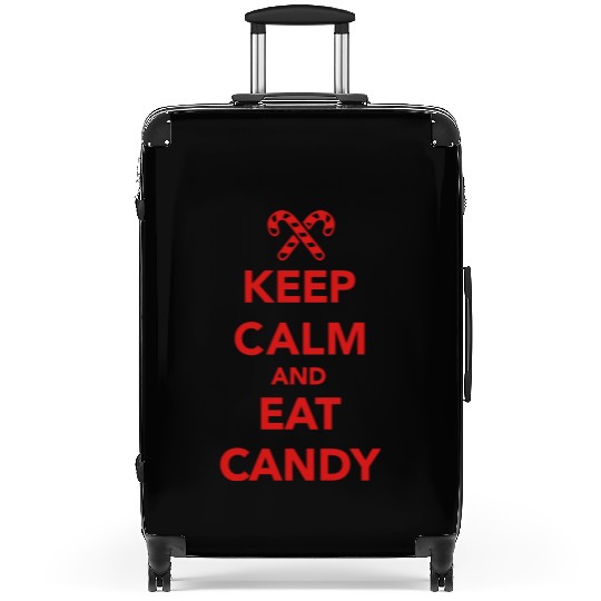 Keep calm and eat candy Suitcases