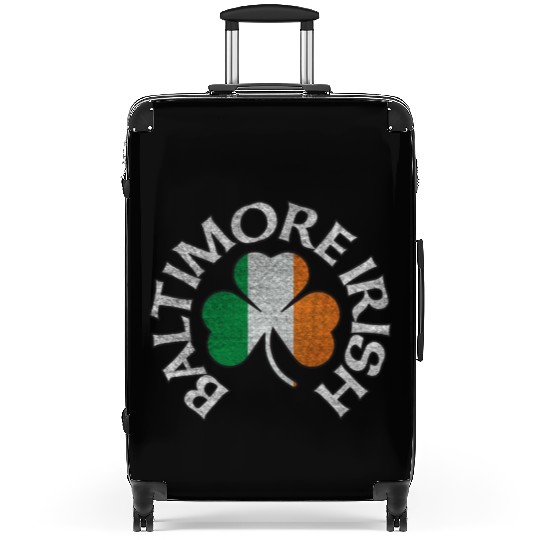 Baltimore Irish Shamrock Flag Apparel Suitcases