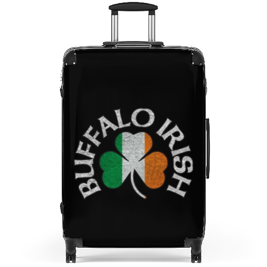 Buffalo Irish Shamrock Flag Clothing Suitcases