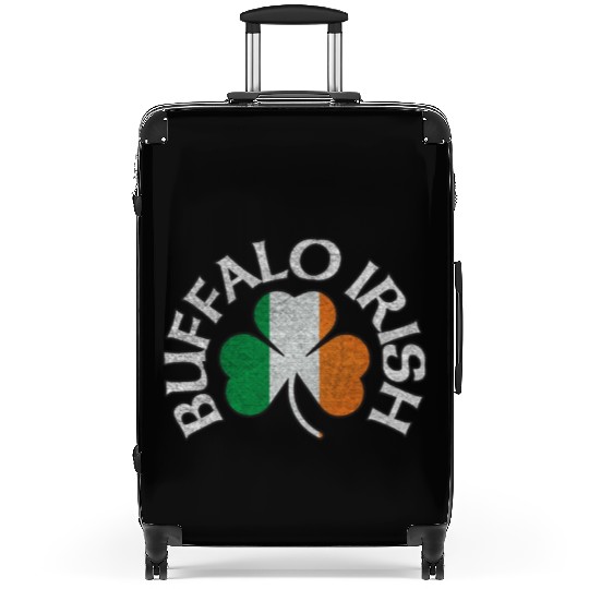 Buffalo Irish Shamrock Flag Clothing Suitcases