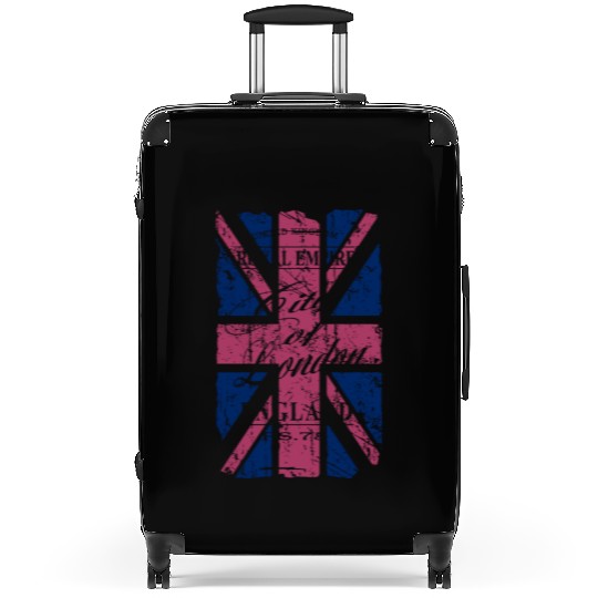 Union Jack - London - Vintage Look Suitcases