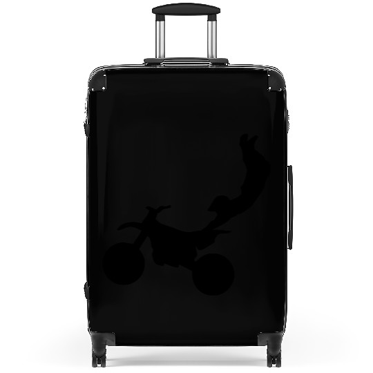 motorcycle cross freestyle moto 12 Suitcases