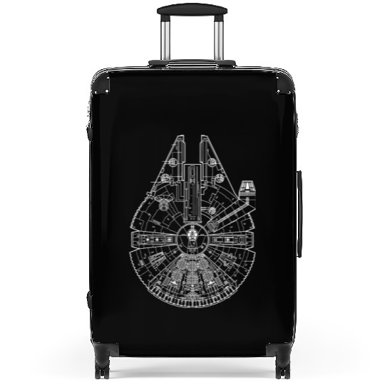 Star wars - Awesome Suitcases for Han solo fans