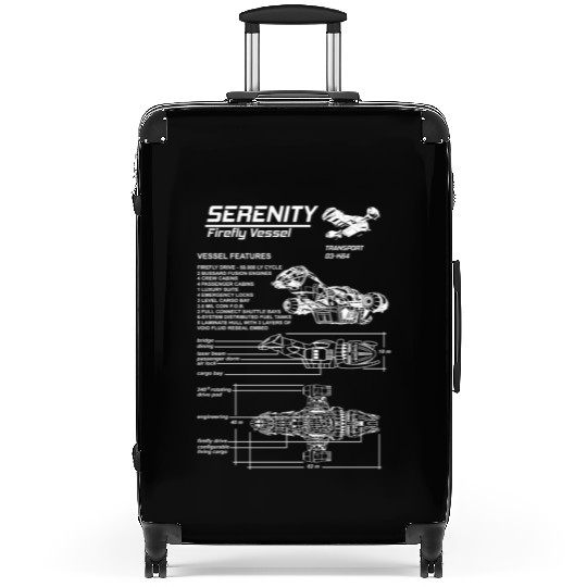 Serenity - Firefly vessel awesome Suitcases for fa
