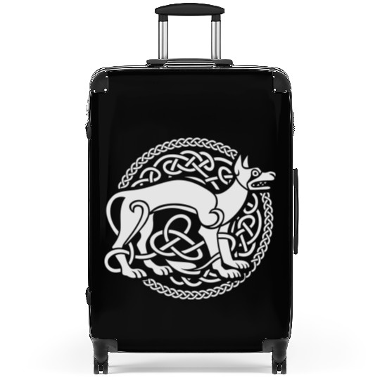 Celtic Ornament Ireland Suitcases Design
